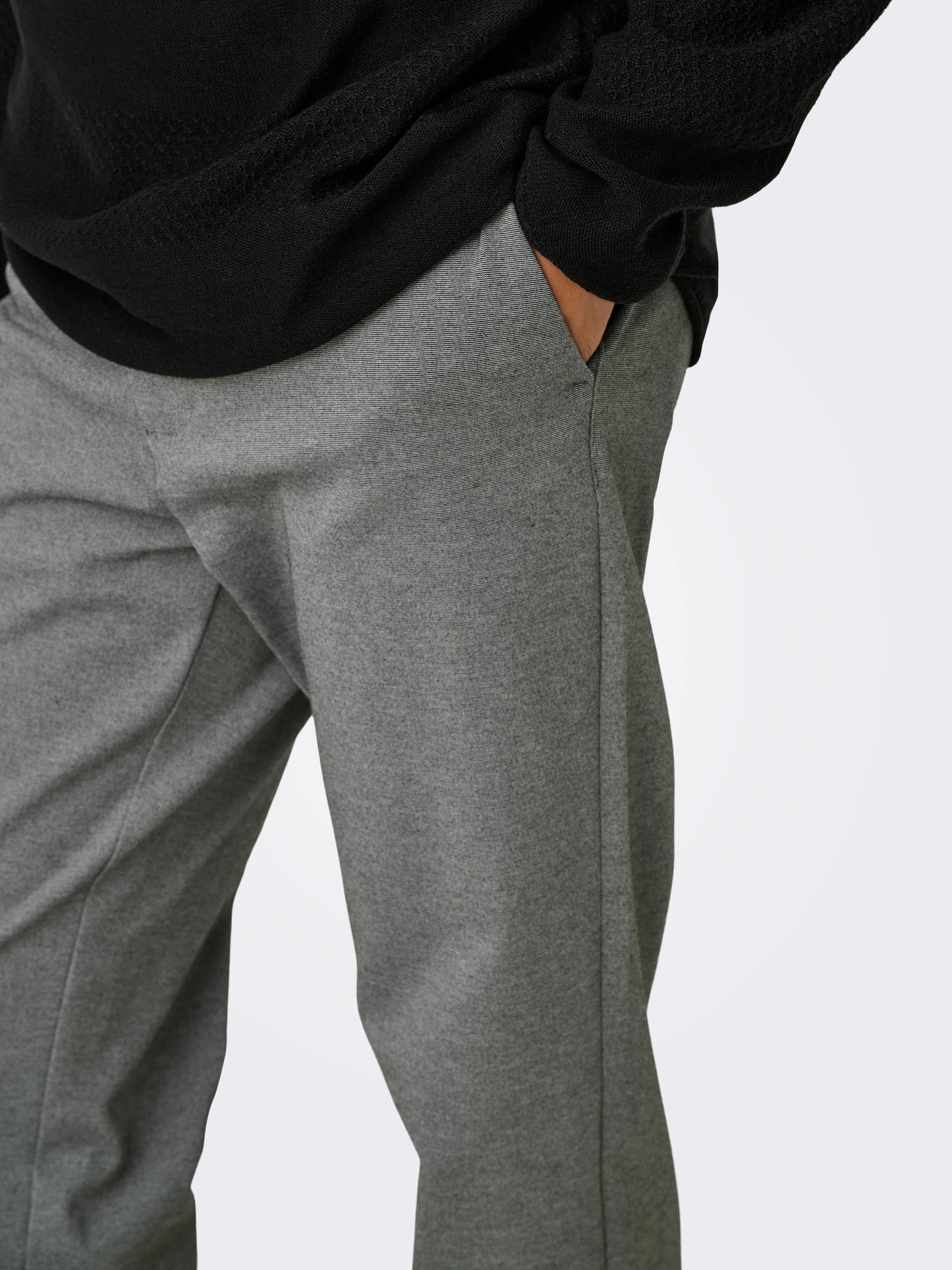 ONLY & SONS MARK Chinos Normal passform Medium Grey Melange