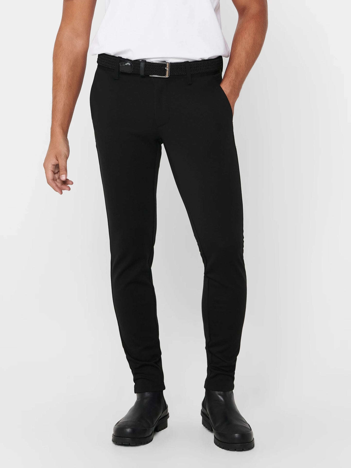 ONLY & SONS MARK Slimfit Chinos Svart