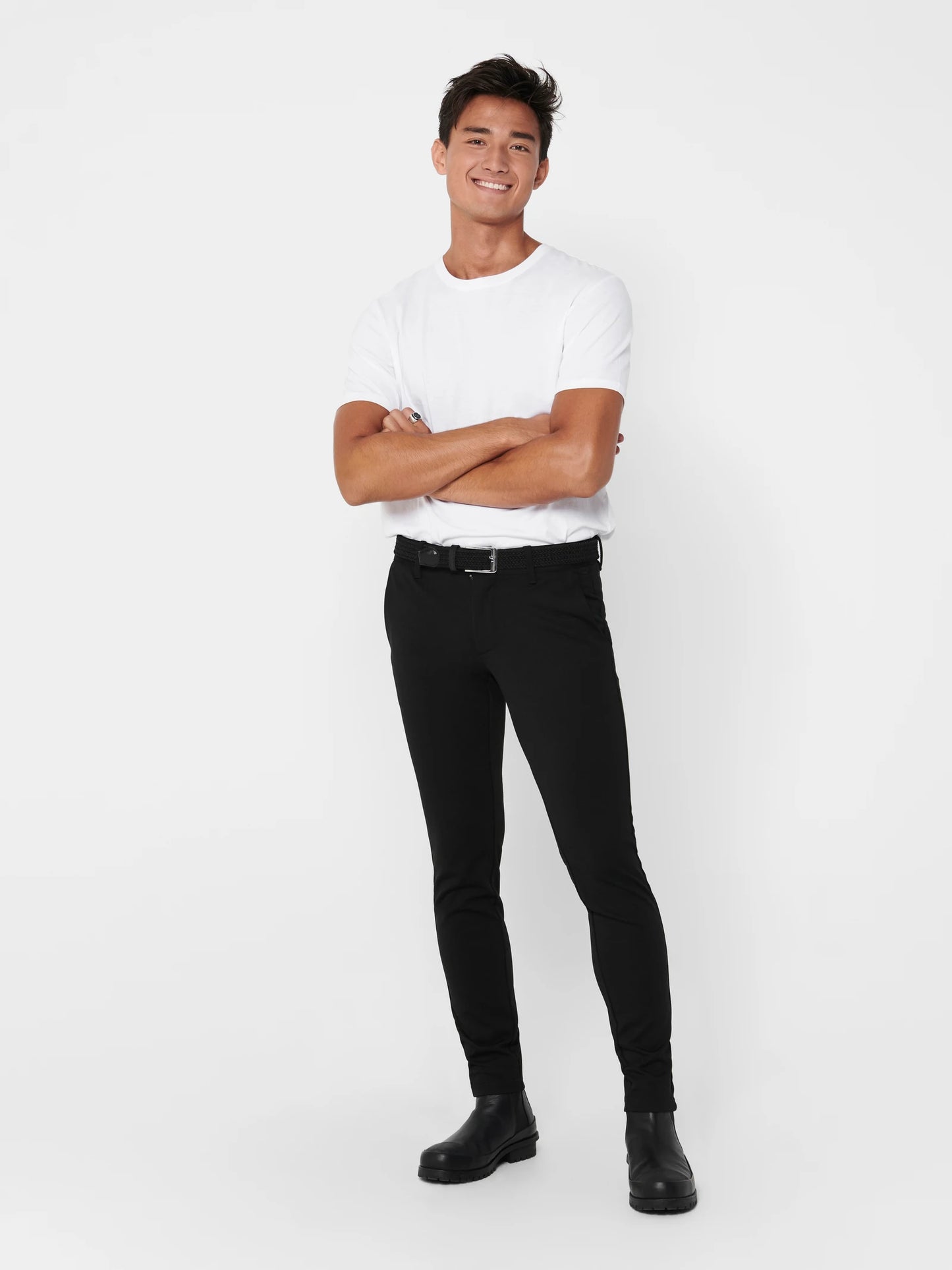 ONLY & SONS MARK Slimfit Chinos Svart
