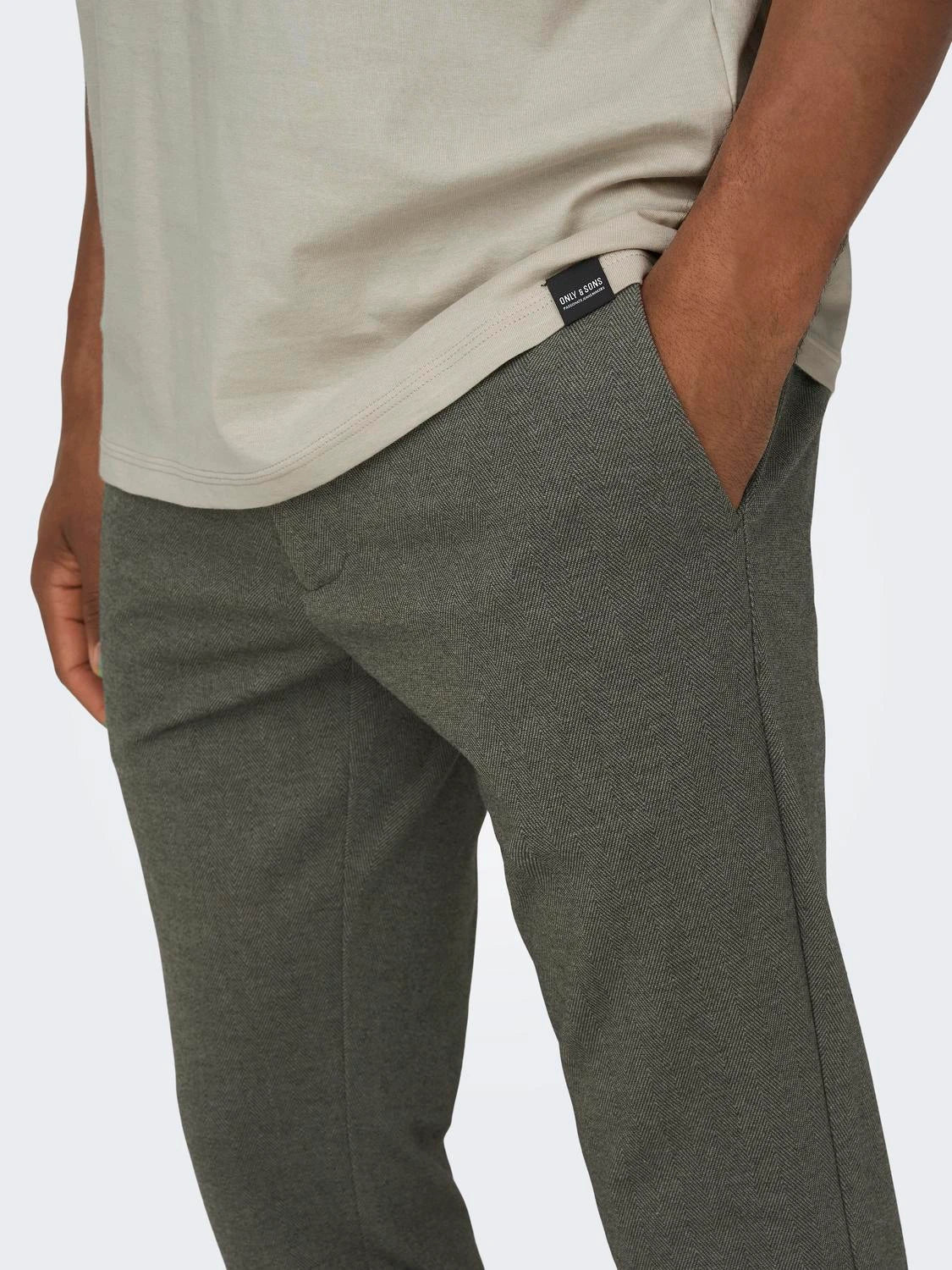ONLY & SONS MARK Teak Slim Fit Chinos