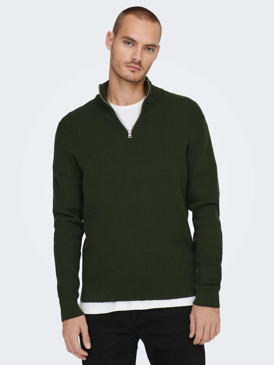 ONLY & SONS PHIL Pullover Grön