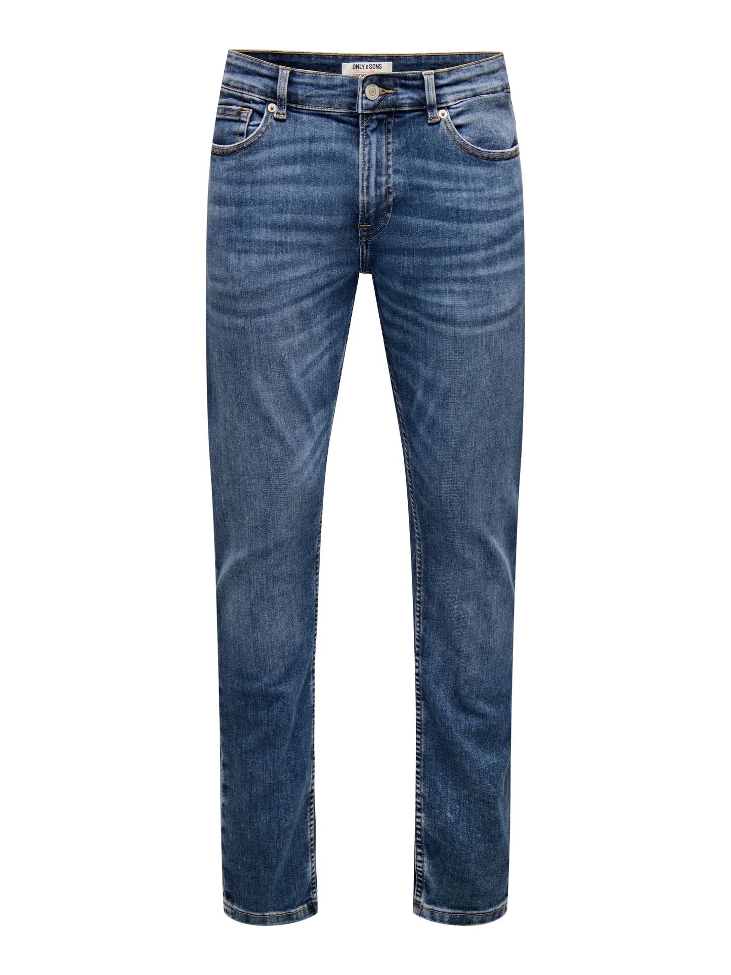 ONLY & SONS WARP Medelhög midja Skinny Fit Jeans