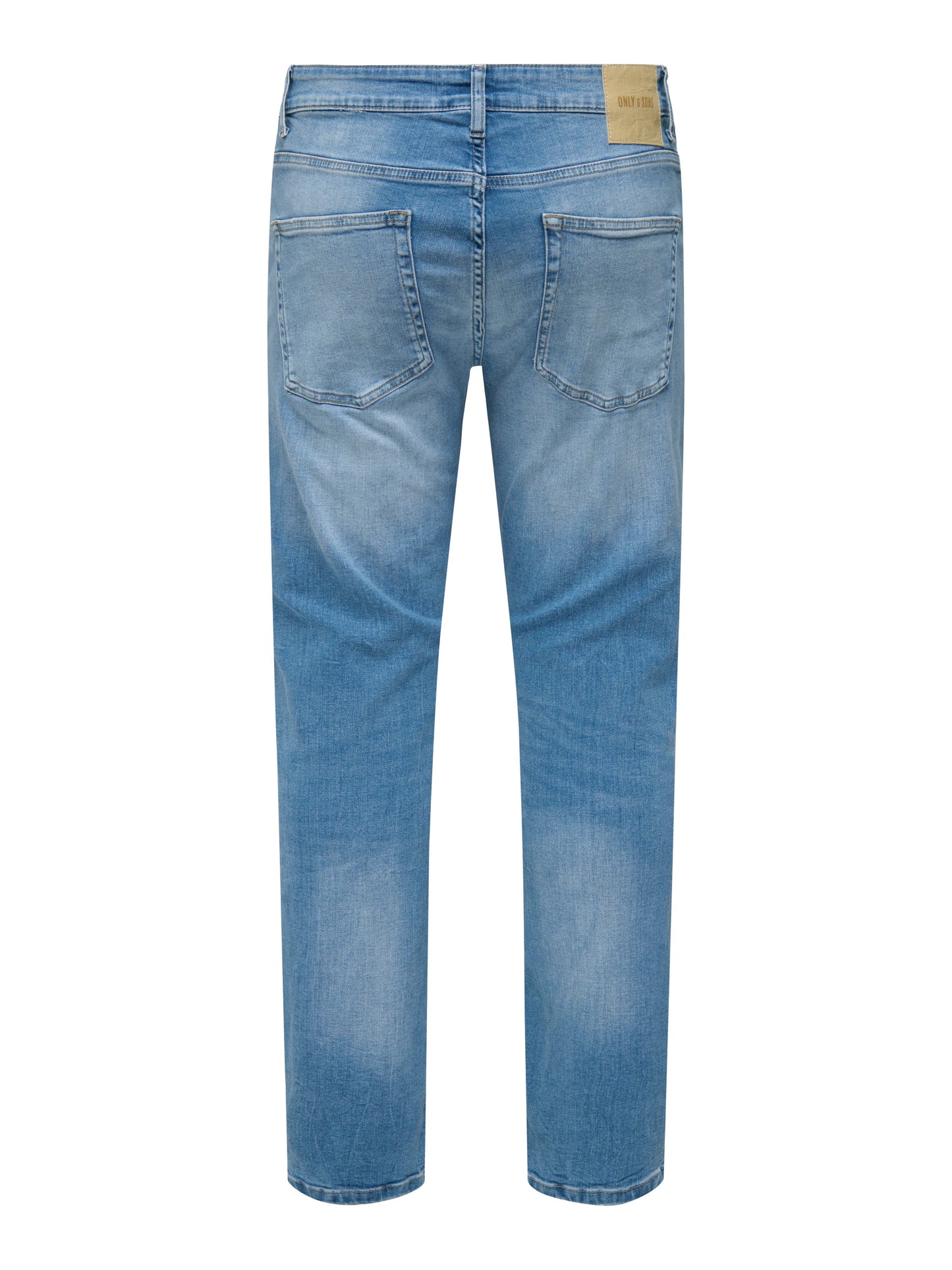 ONLY & SONS WEFT Jeans Light Medium Blue Denim Medelhög midja Normal passform