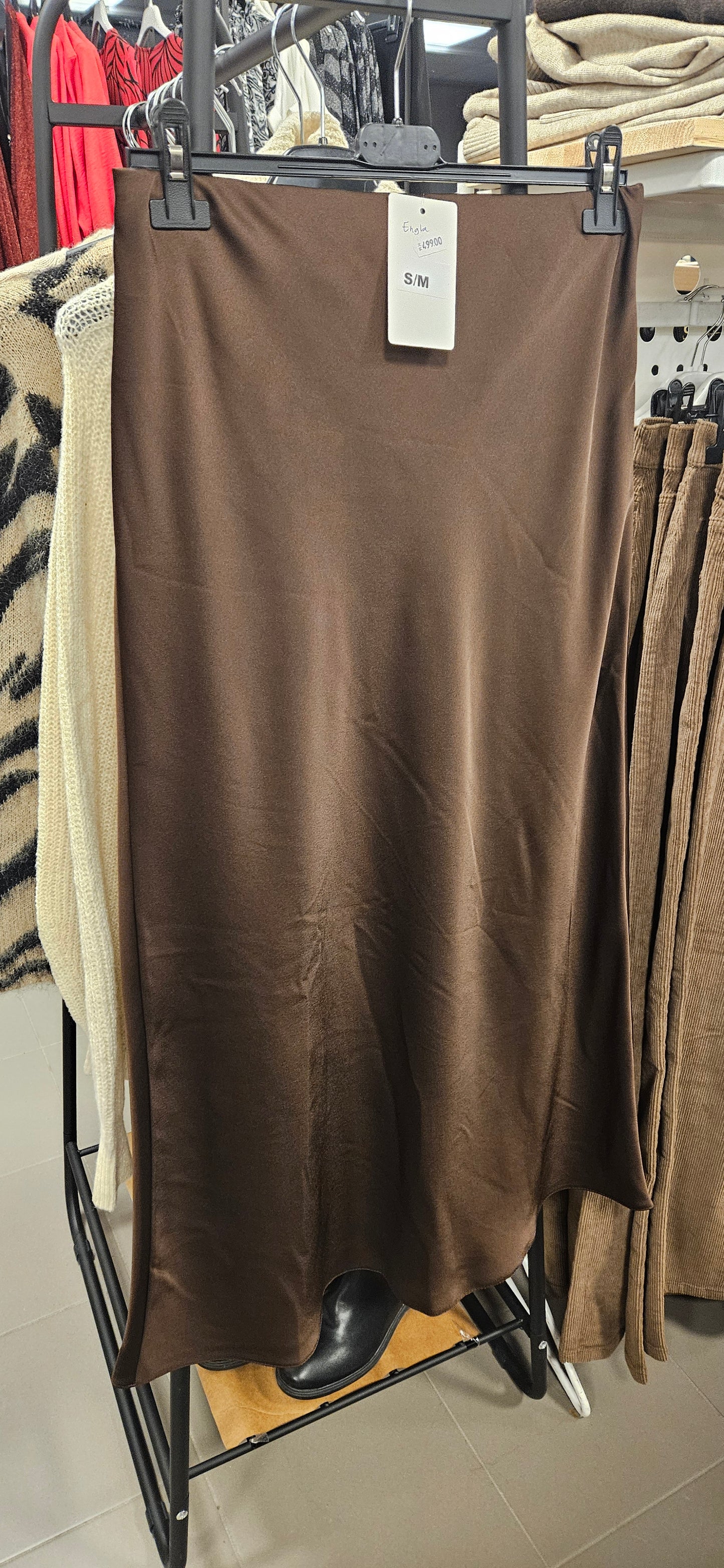 Cosy House Nellie kjol Brun