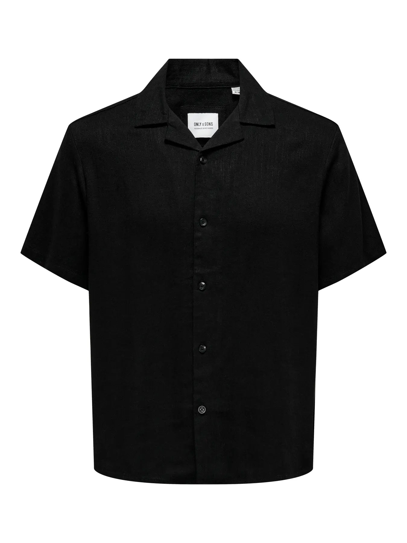 ONLY & SONS KARI Skjorta Lin Svart