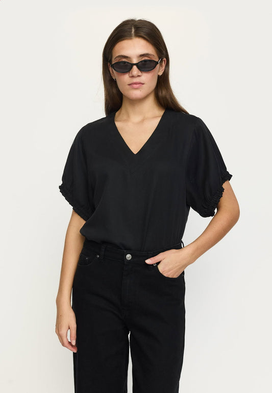 SOFT REBEL RYLEE BLOUSE 426-701 SVART