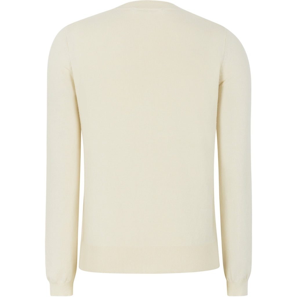 Beställningsvara: SOFT REBELS MARLA Kofta Creme/Arctic Wolf  SR120-213