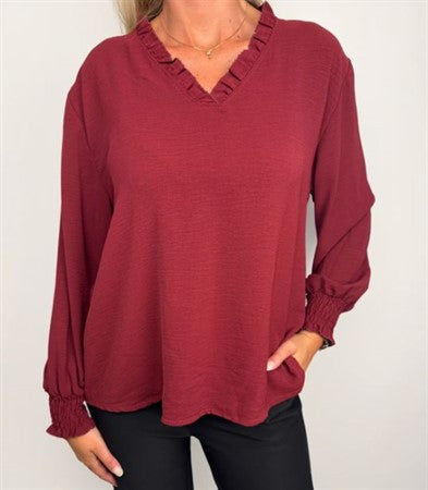 CARAMELLE Blus Bordo 13440-2/160