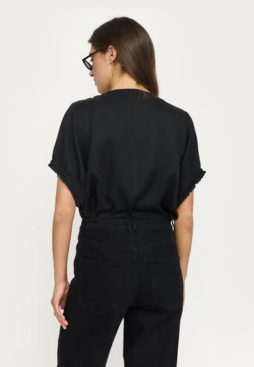 SOFT REBEL RYLEE BLOUSE 426-701 SVART
