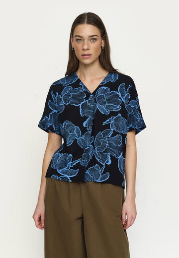 SOFT REBEL HANNI SS BLOUSE 426-715