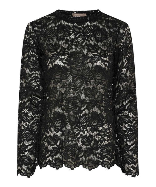 Marta du chateau Spets topp 7707 svart