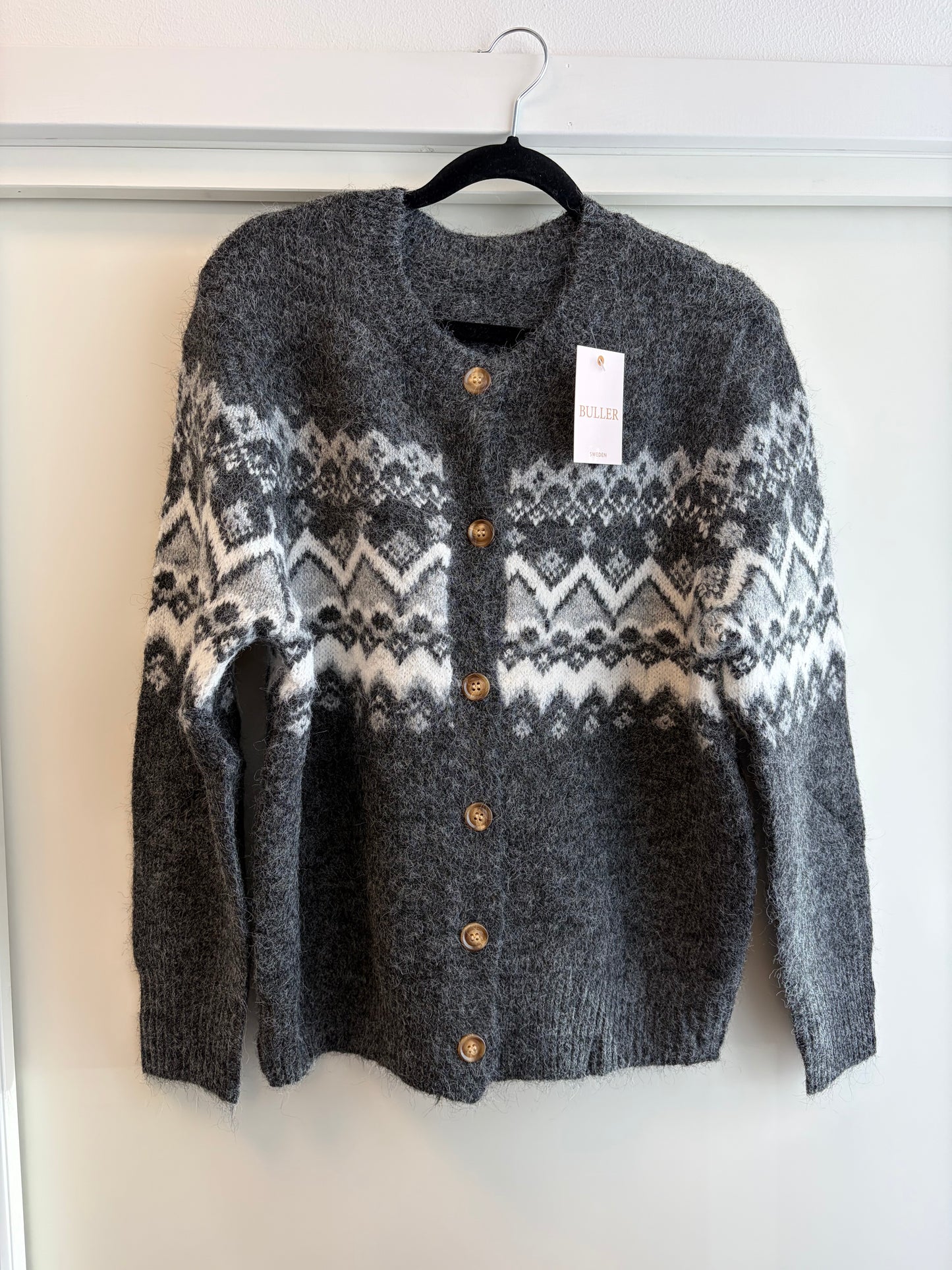 TRAIN OF TREND SOFIA M-9170 NORGEINSPERERAD STICKAD CARDIGAN ONE SIZE