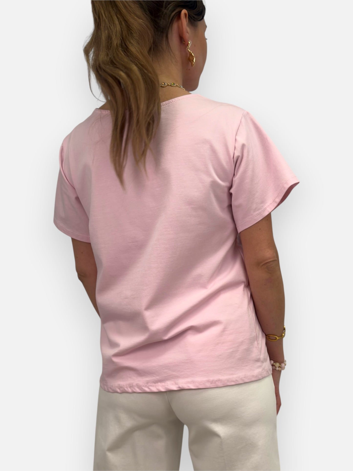 GEMINI ANEA LIGHT PINK DRAPERAD TOPP