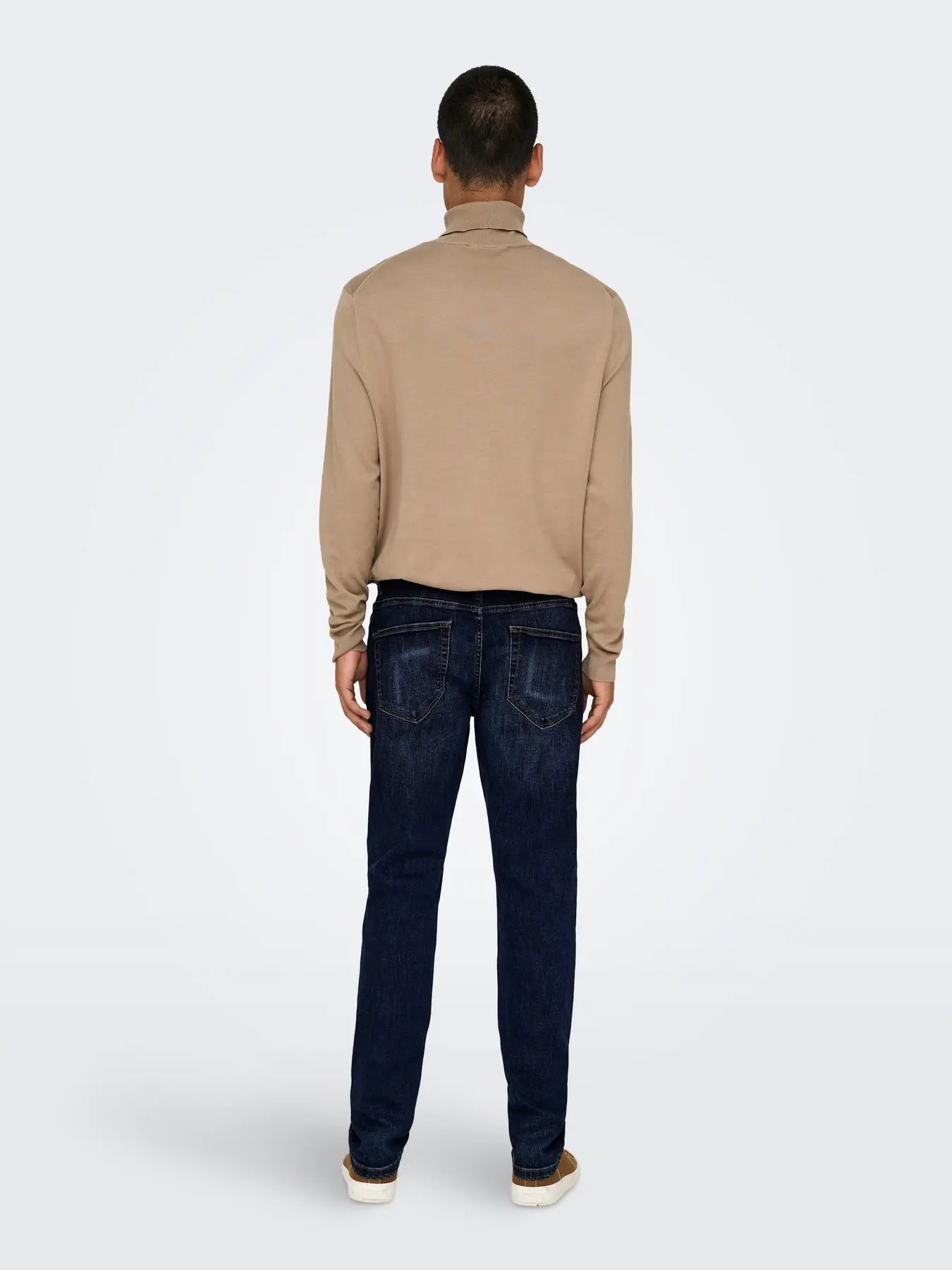 ONLY & SONS WEFT Jeans Blue Denim Medelhög midja Normal passform