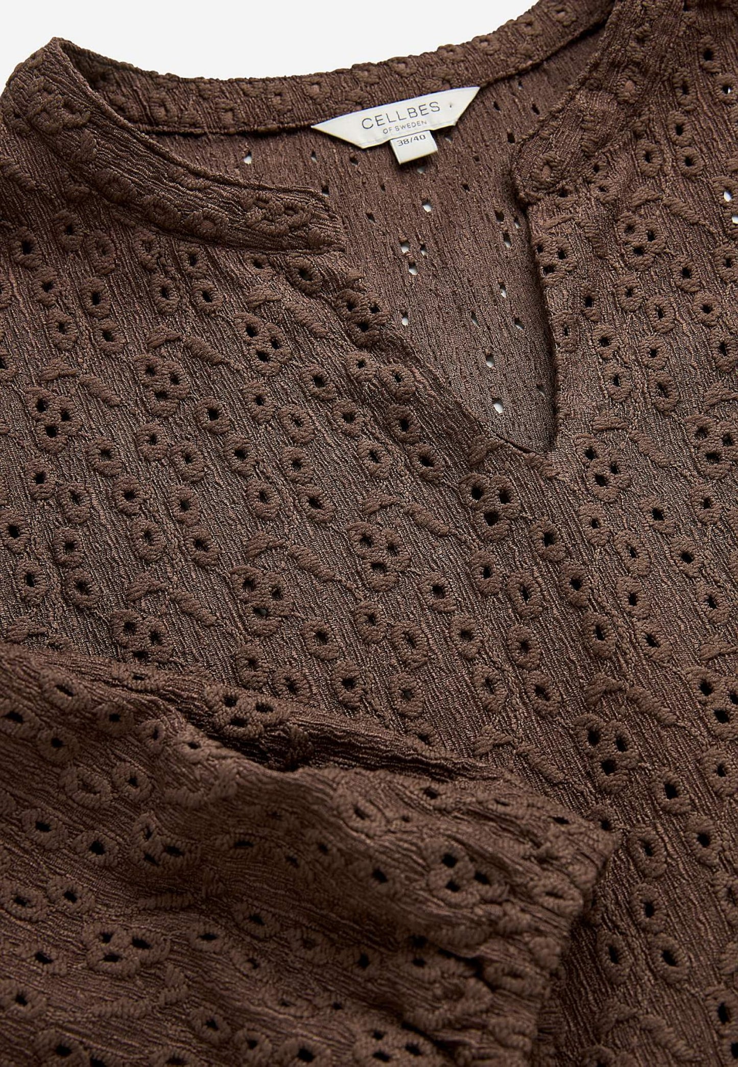 CELLBES PETRA TRIKÅTOPP Brun 701385-0010