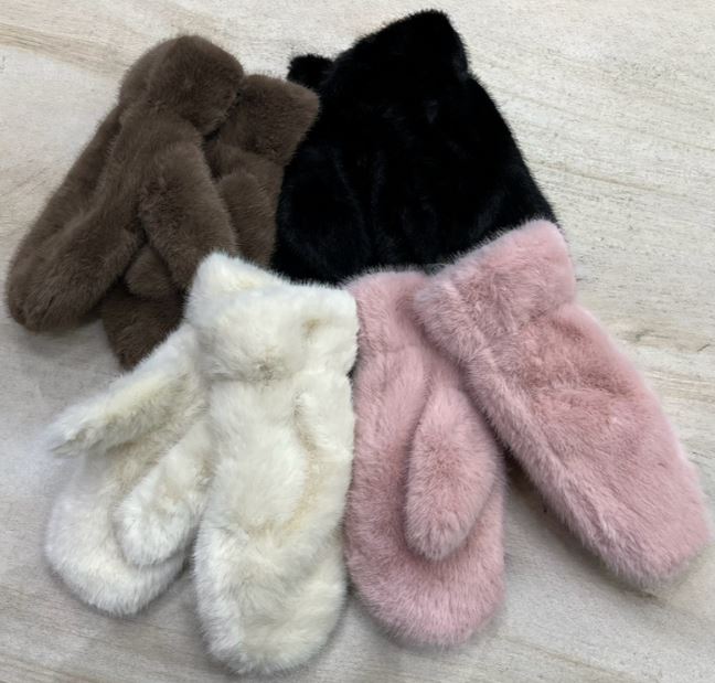 CARAMELLE PÄLSVANTAR ROSA GT 1049