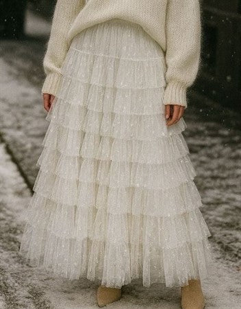 CARAMELLE Tyllkjol J10163/White 005