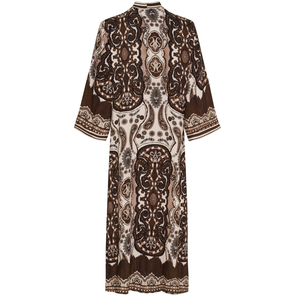 MARTA DU CHETAU STEFANIA Klänning Brunmönstrad EZ532 7176