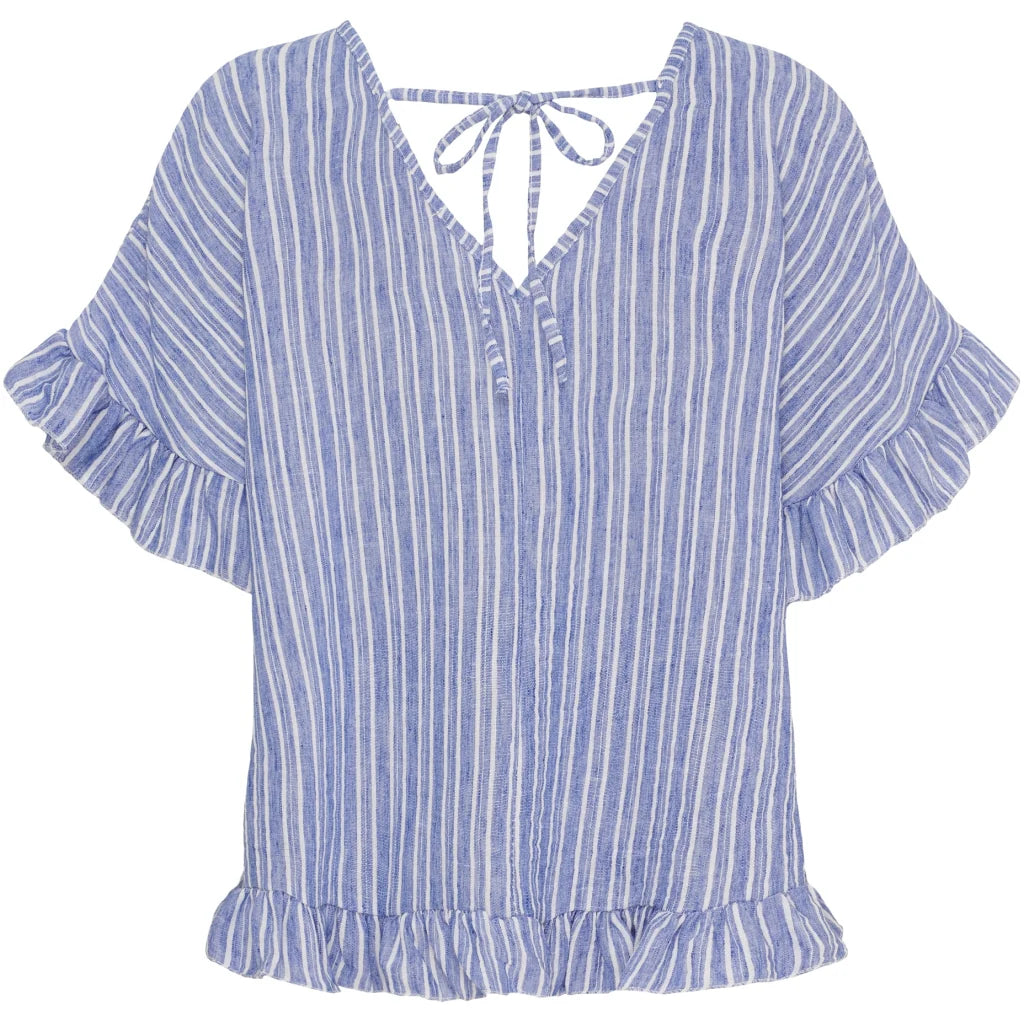 MARTA DU CHATEAU MATILDA Top Randig/Blue Jeans 8464