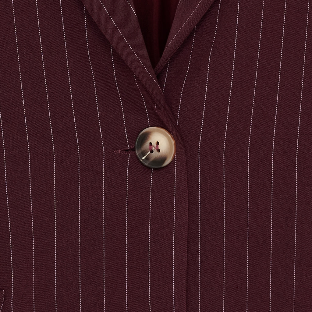 MARTA DU CHATEAU DAMIANA Blazer Bordeaux 15502