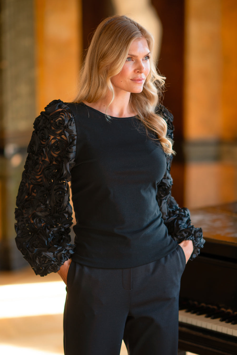 Capri Collection AMELIE Topp Svart