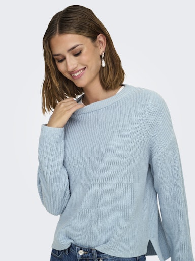 ONLY LUNA Pullover Blå
