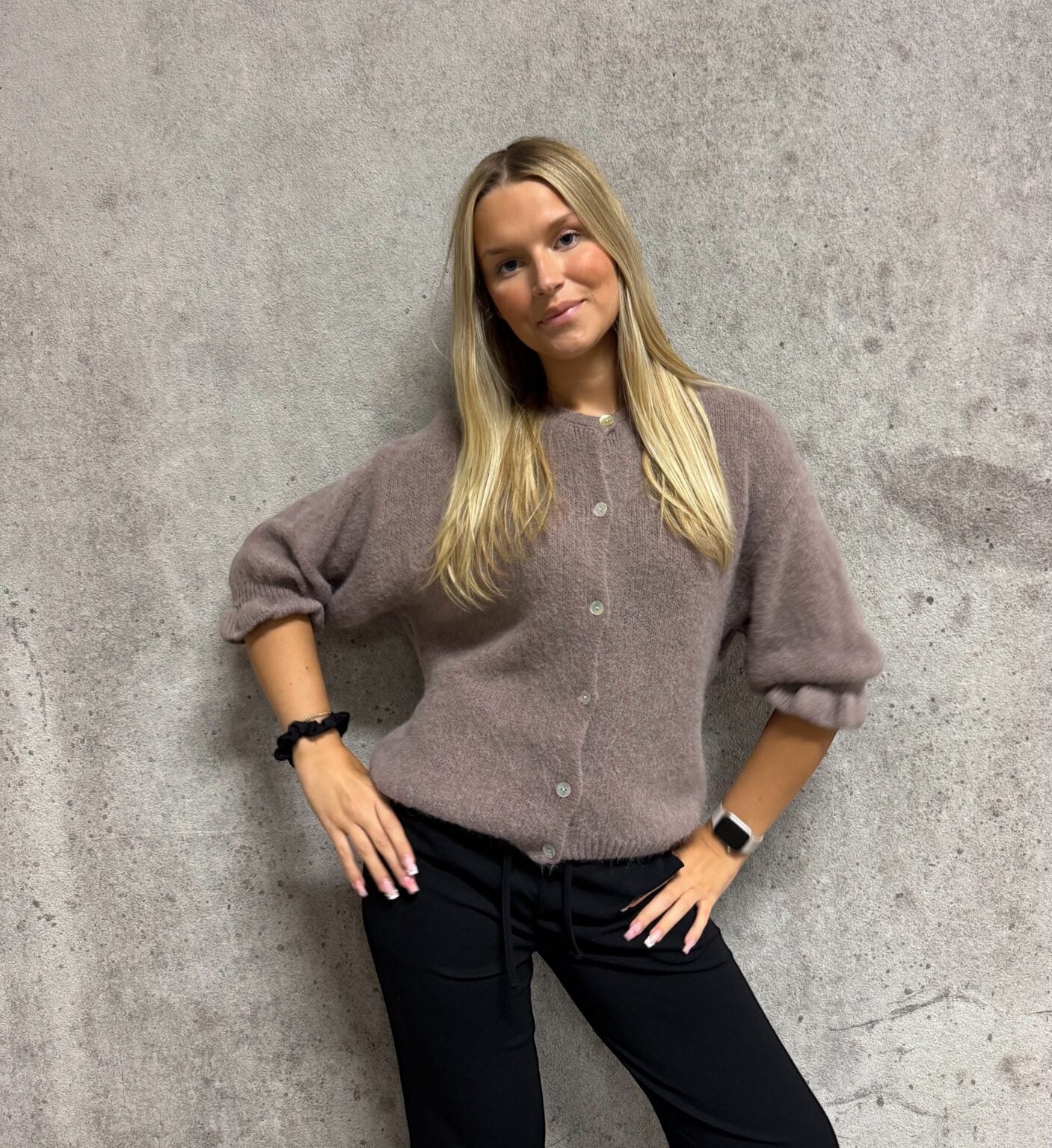 Jörlevik Moa Cardigan Taupe