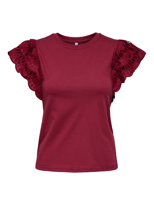 ONLY MACY Topp Ruby Wine