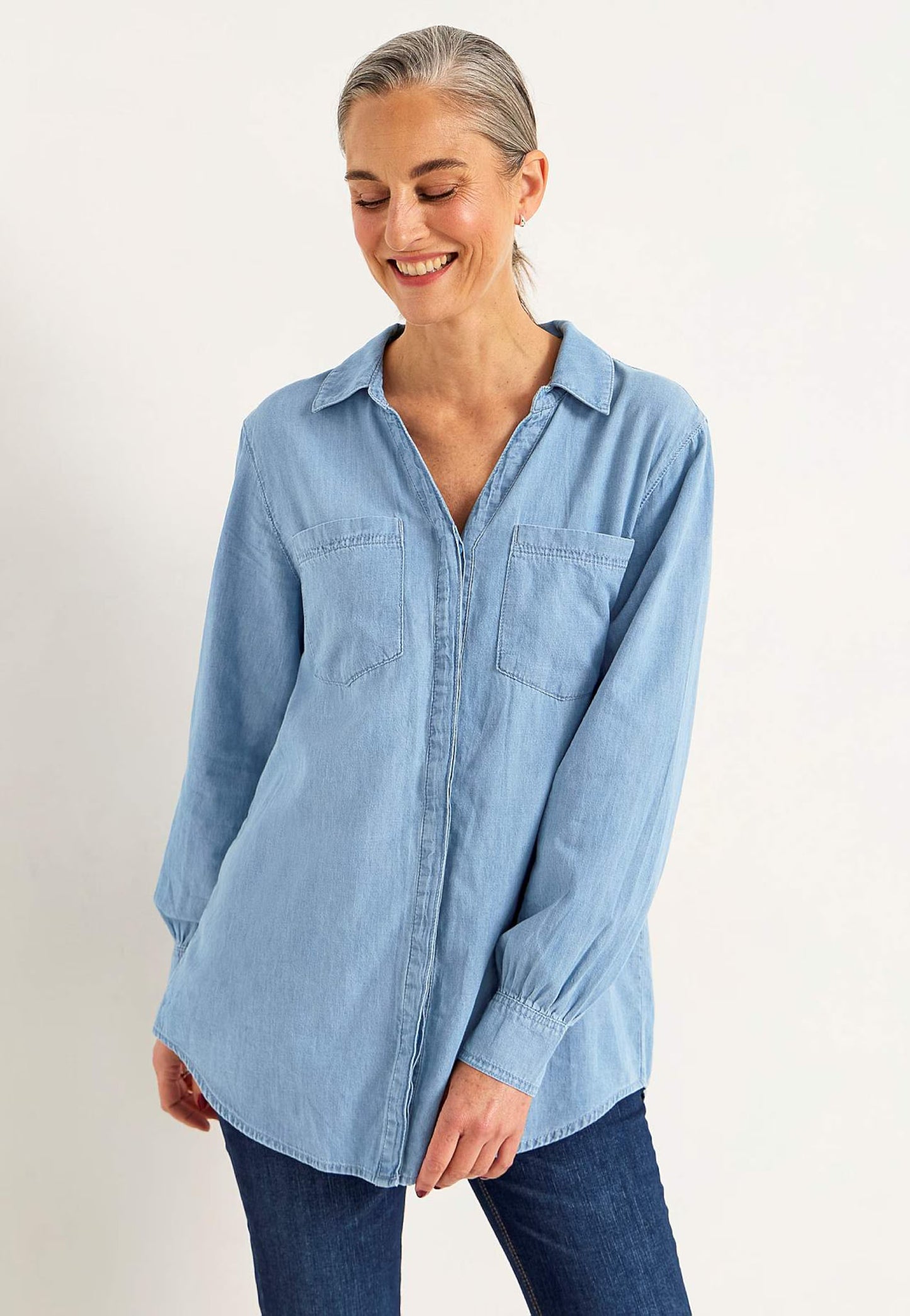 Cellbes Jeansskjorta CAROLA Ljusblå / Denim 620683