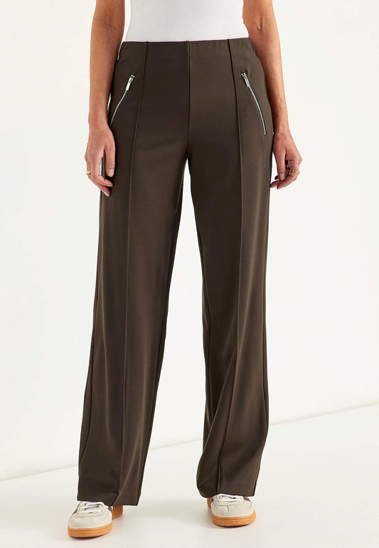 CELLBES 701389 LISA WIDE ZIP TROUSER