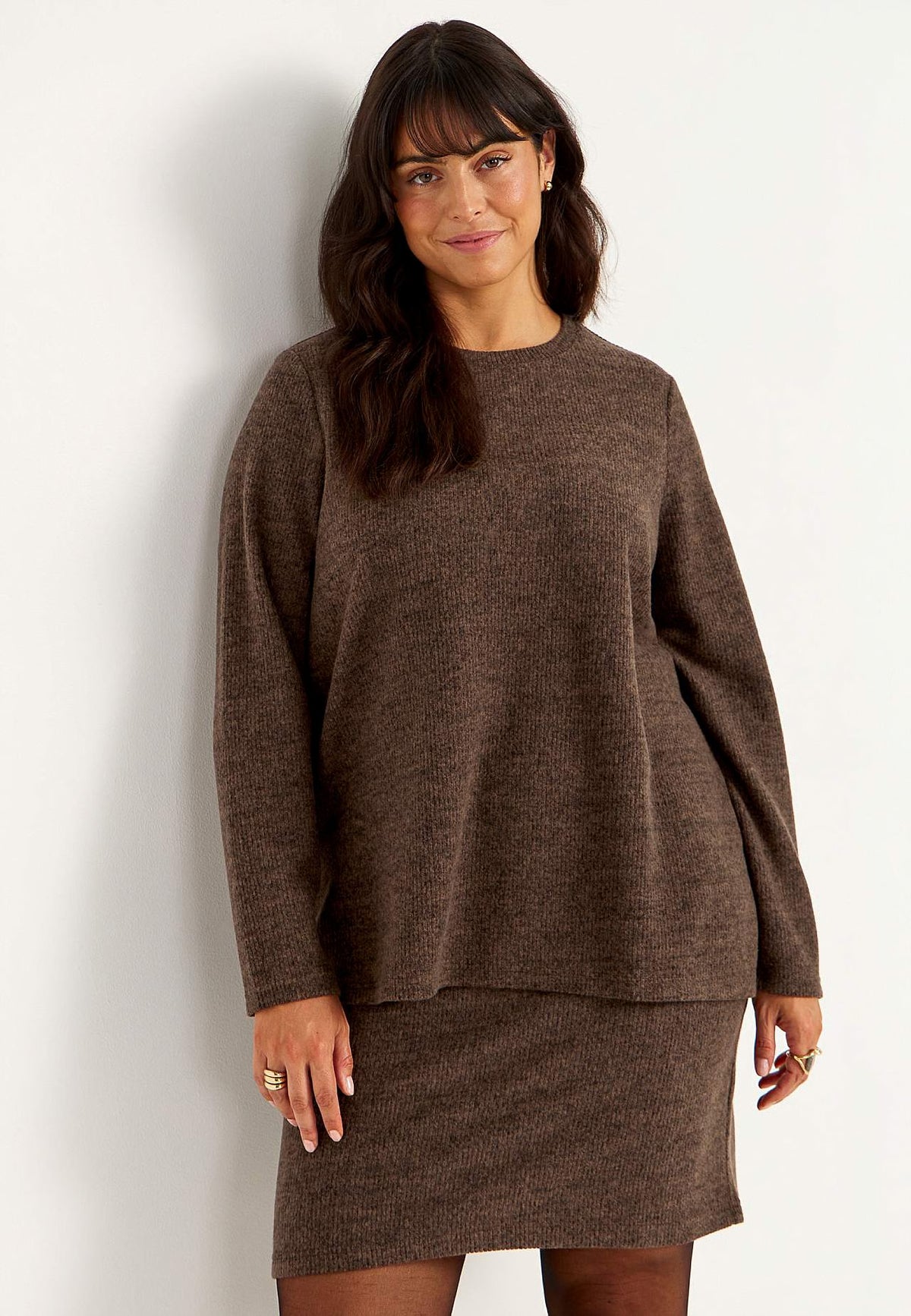 CELLBES 703734 BEATA SLIT SWEATER