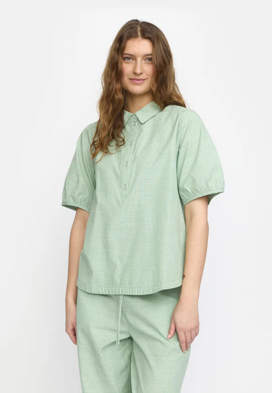 SOFT REBELS EBBI BLUS GRÖN RANDIG