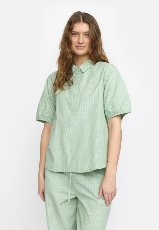 SOFT REBELS EBBI BLUS GRÖN RANDIG