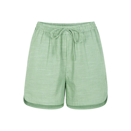 SOFT REBELS EBBI Shorts Grön Randig