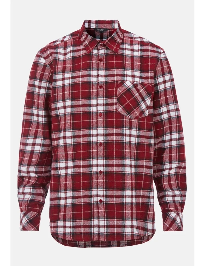 CELLBES RUTIG FLANELLSKJORTA 620095