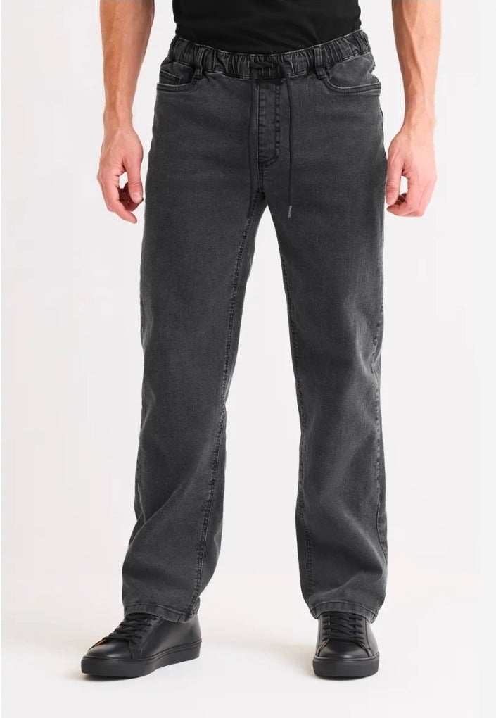 CELLBES Stretchiga joggerjeans -Grå Denim 7006982221