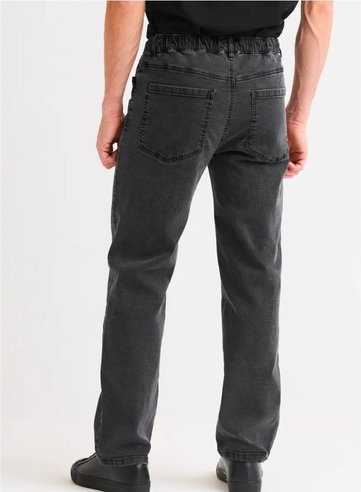 CELLBES Stretchiga joggerjeans -Grå Denim 7006982221