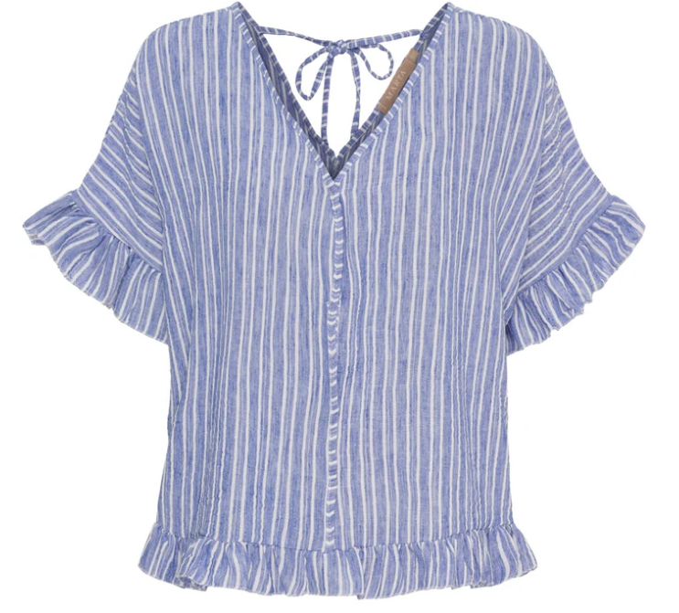 MARTA DU CHATEAU MATILDA Top Randig/Blue Jeans 8464