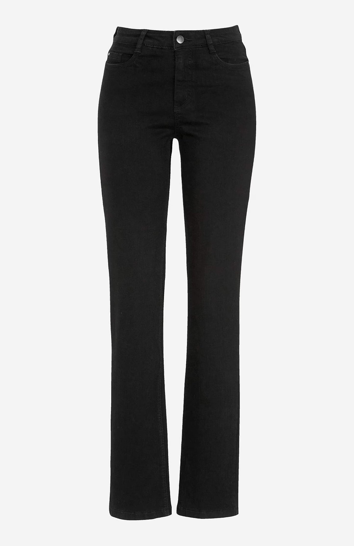 CELLBES LINNEA Stretchjeans med rakt ben Svart 618710-1913