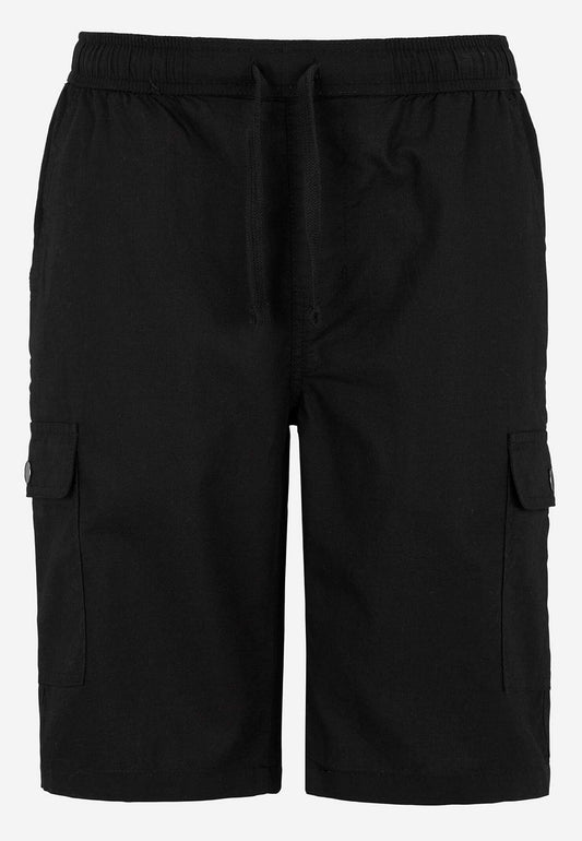 CELLBES Cargoshorts Svart med flera fickor