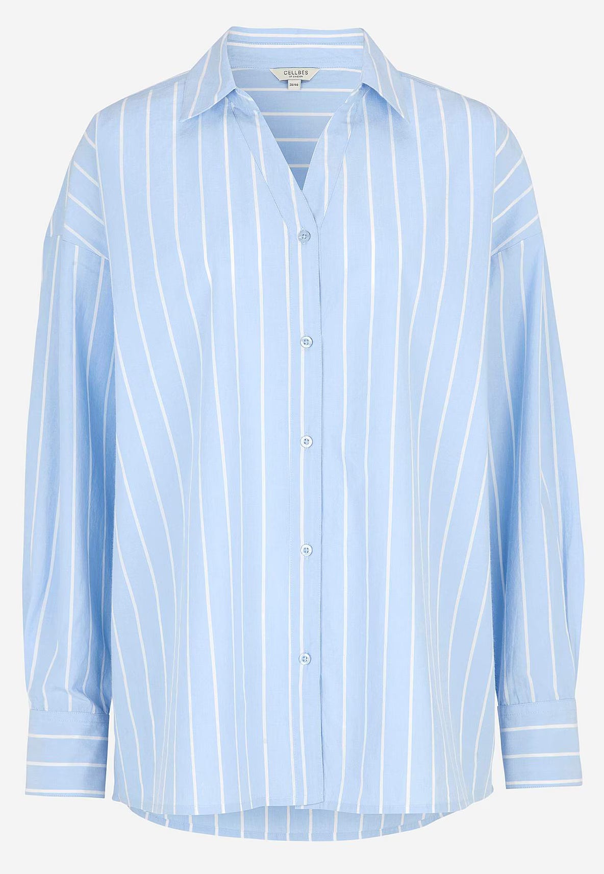 CELLBES SABINA 701421 SHIRT TUNIC BLÅ/VIT