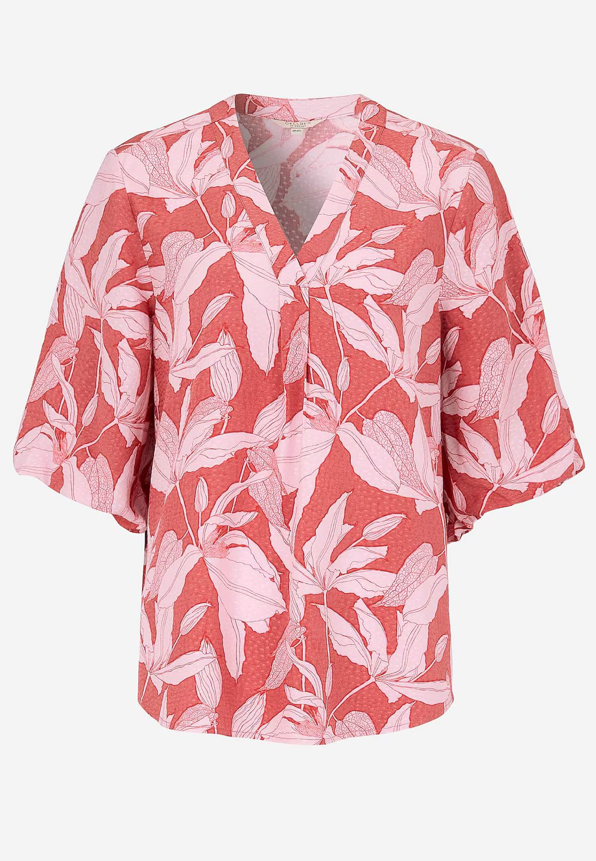 CELLBES VILJA BLOUSE 701464 PINK/PATTERNED
