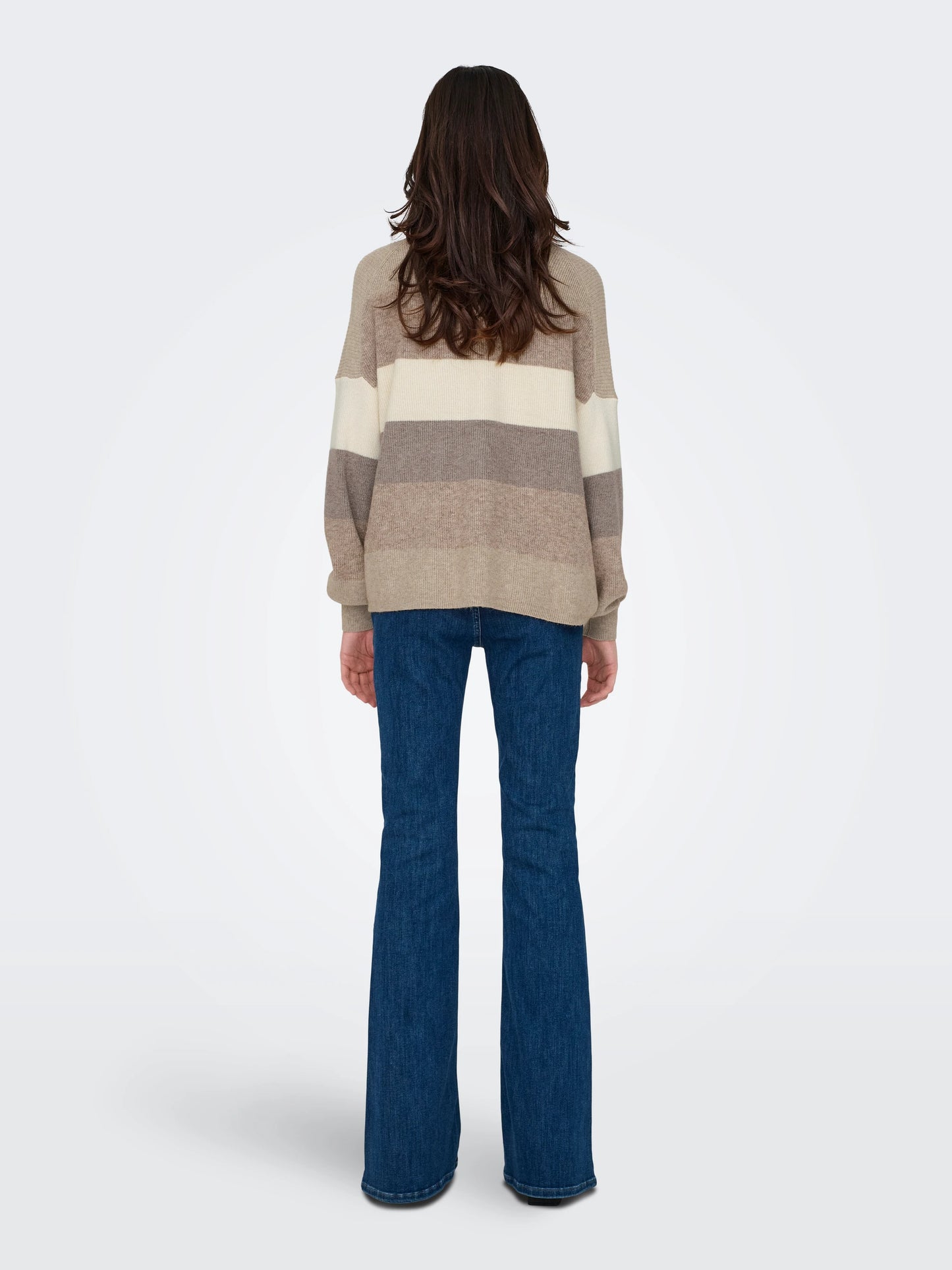 ONLY ATIA Stickad tröja Feather Gray