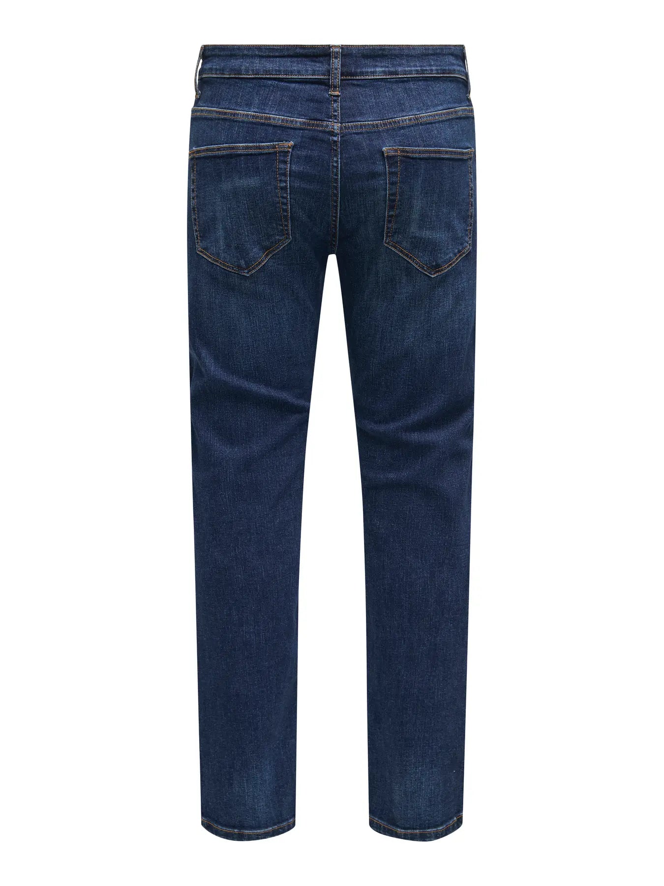 ONLY & SONS WEFT Jeans Blue Denim Medelhög midja Normal passform