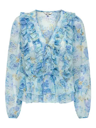 ONLY VICTORIA 15383830 FRILL TOP