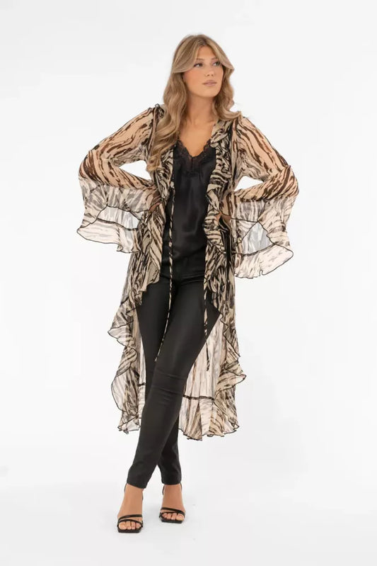 Beställningsvara CAPRI COLLECTION ANOUK Kaftan Sand/Taupe/Black