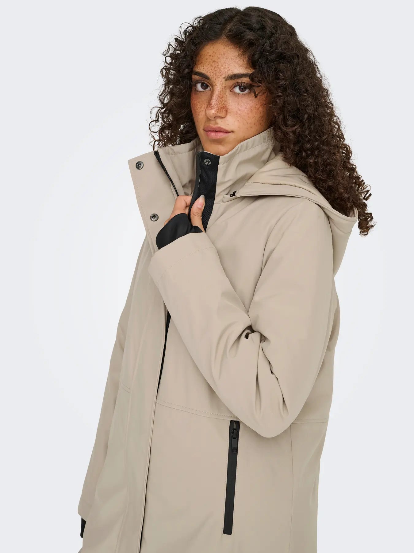 ONLY KARA Parkas Beige