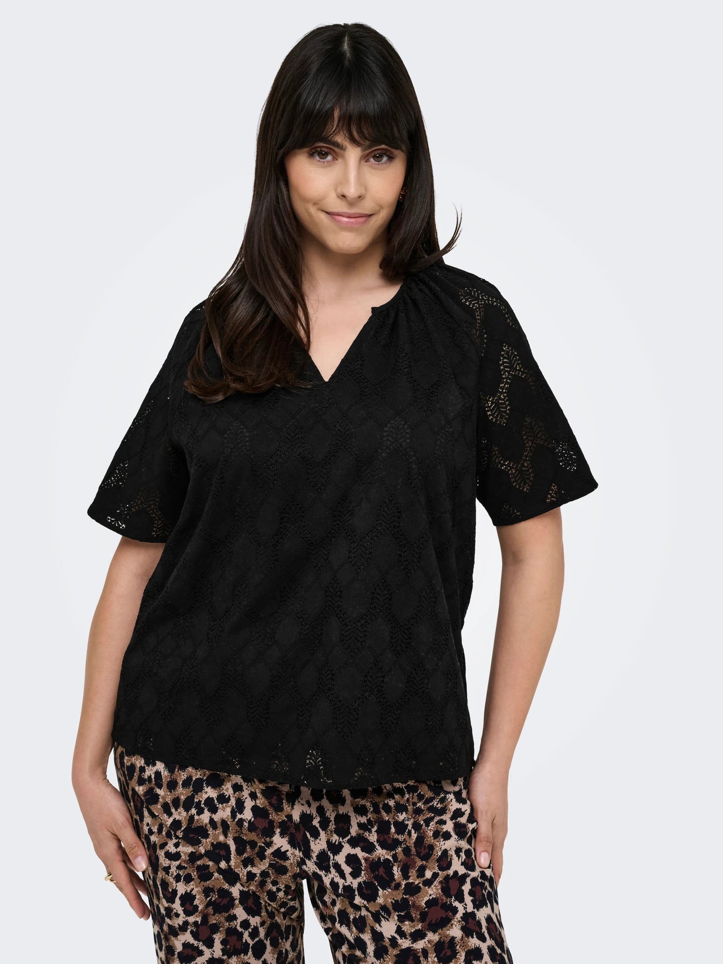 CARMAKOMA CLEANOR T-shirt Svart