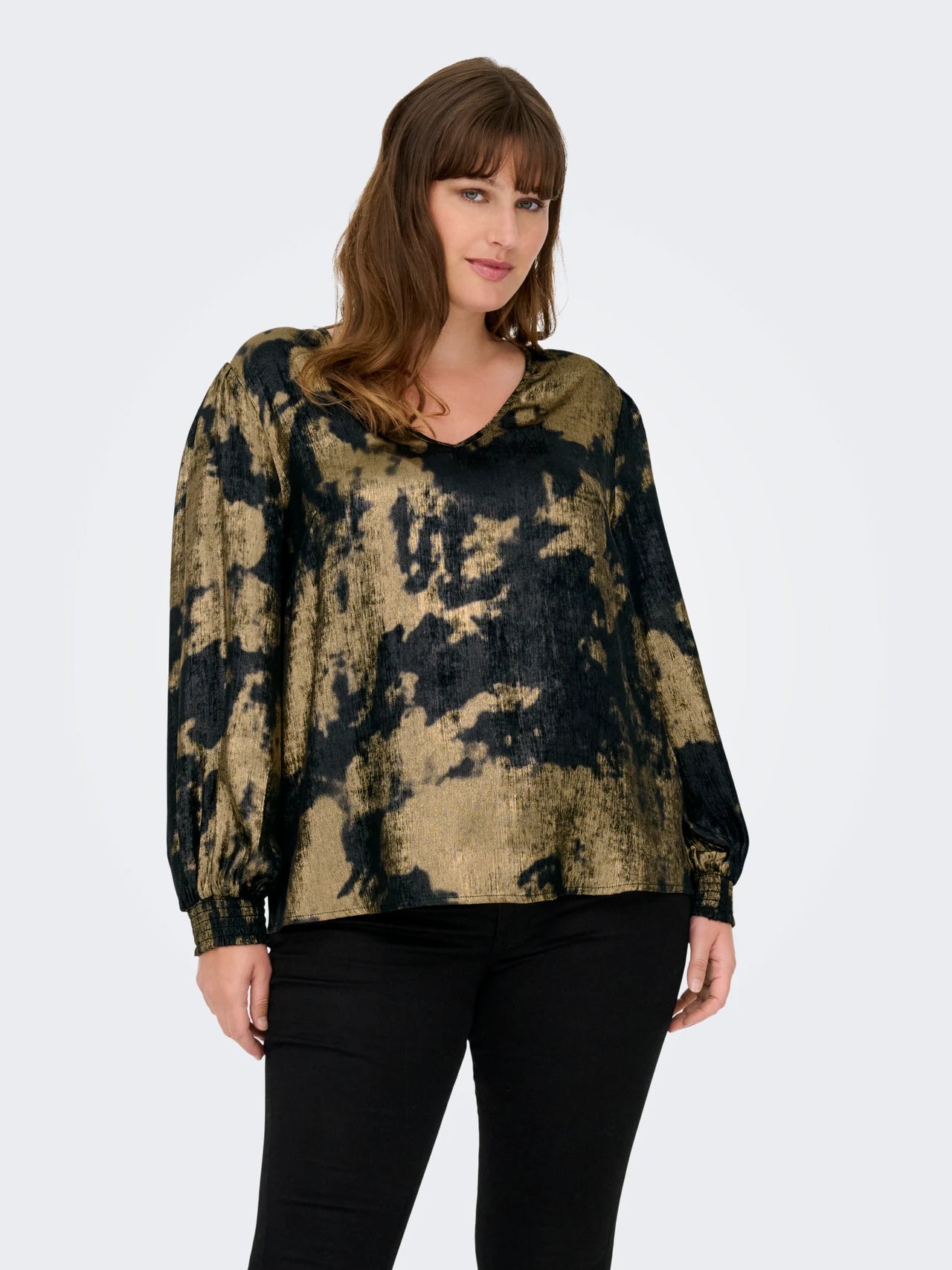 CARMAKOMA DIXIE Topp V-ringad