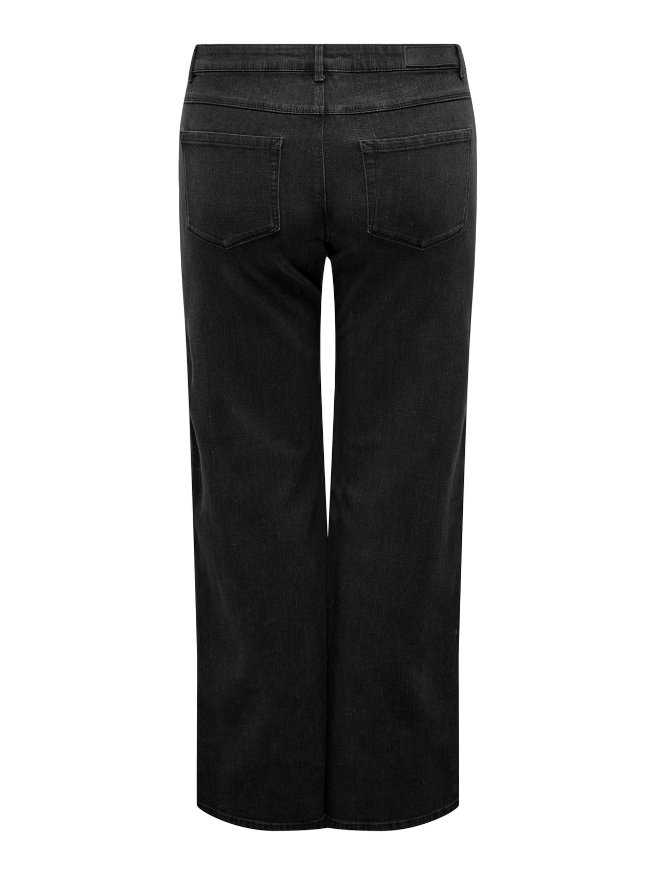 CARMAKOMA SNOW Jeans Hög midja Vida ben Svarta/Washed Black 15353147
